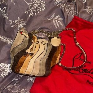 Christian Louboutin Multicolor Wave Shoulder Bag